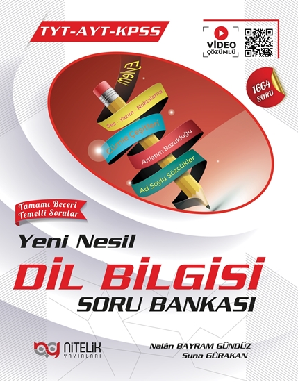 TYT - AYT - KPSS Yeni Nesil Dil Bilgisi Soru Bankası kapak görseli